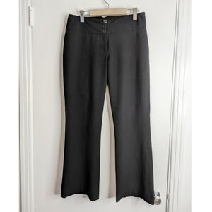 Vintage looking Suzy Shier black mid-rise dress pants